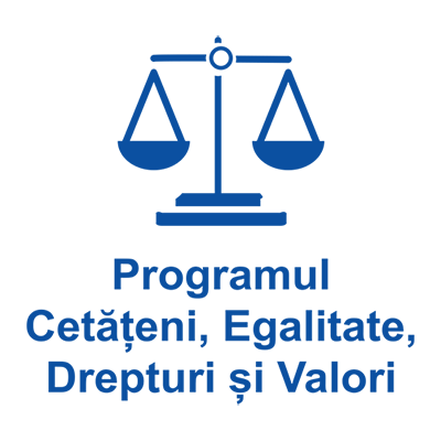 Logo Valorile uniunii europene | Programul „Cetățenie, egalitate, drepturi și valori”