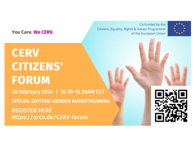 CERV Citizens` Forum, 28 februarie 2024