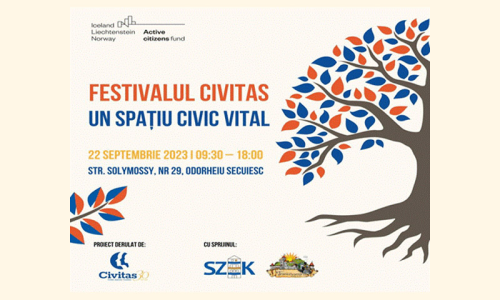 Atelier în cadrul Festivalul Civitas - un SPAȚIU CIVIC VITAL